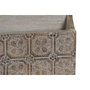 DKD Home Decor Organizador de Cartas de Madera de Mango Natural