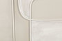 DKD Home Decor Set de 2 Cuadros Abstractos sobre Lienzo, 92x92 cm, Blanco y Beige