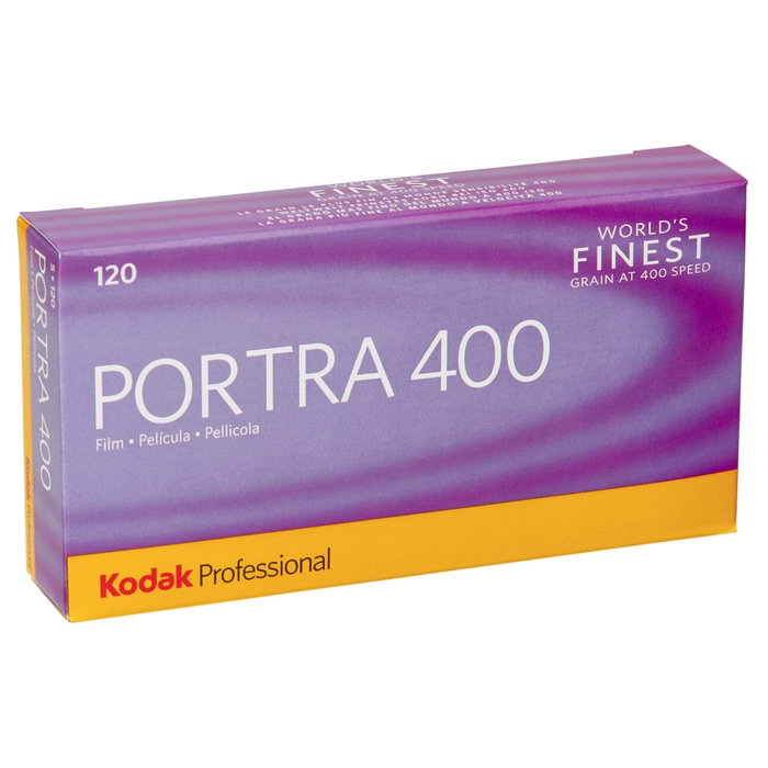 Kodak Portra 400 120 Película de Color ISO 400 (Pack de 5)
