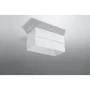 Spotlight Lámpara de Techo Lobo SOL-SL.0384, Diseño Moderno Rectangular en Aluminio para 2 Bombillas