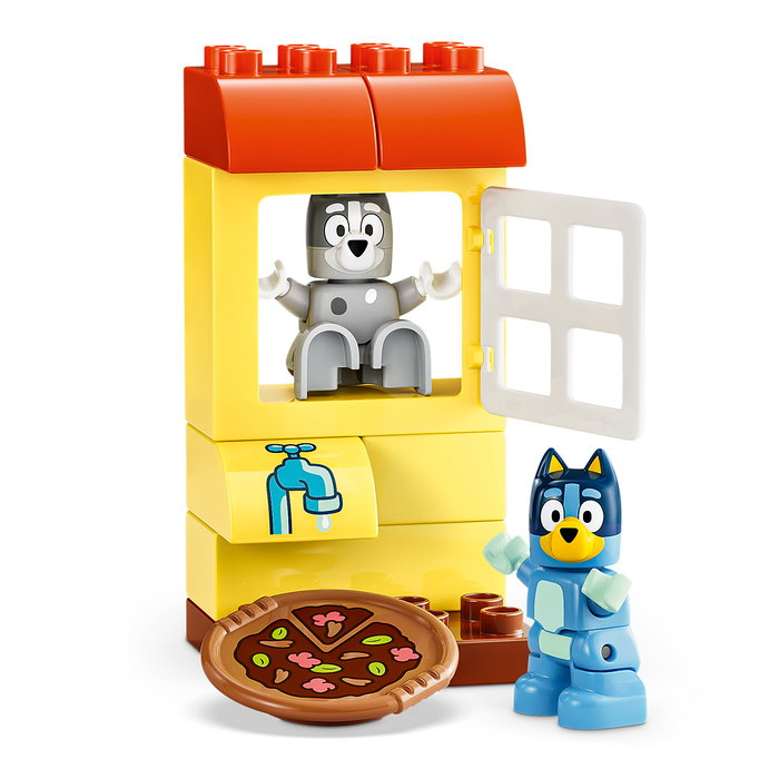 Lego Duplo 10469 Bluey Pizzeras con Muffin — Set de Juego de Roles con 44 Piezas para niños +2 años