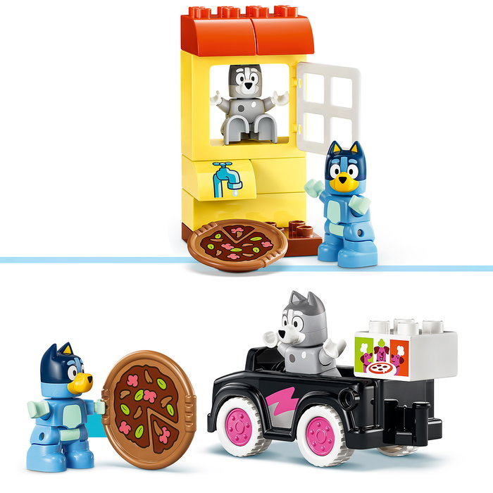 Lego Duplo 10469 Bluey Pizzeras con Muffin — Set de Juego de Roles con 44 Piezas para niños +2 años