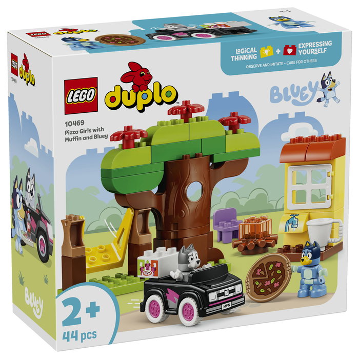 LEGO DUPLO Bluey Pizzeras con Muffin y Bluey 10469 LEGO DUPLO Bluey Pizzeras con Muffin y Bluey 10469