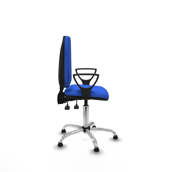 PIQUERAS Y CRESPO Silla de oficina Aýna Azul con mecanismo Asincro