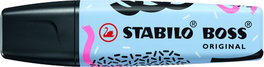 STABILO Boss 70 Pastel Azul Nublado (Set de 10)