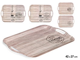 Kinvara Bandeja Melamina 42x27 cm Surtidos Bistro (Set de 18)