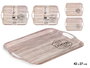 Kinvara Bandeja Melamina 42x27 cm Surtidos Bistro (Set de 18)