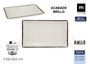 Inde Bandeja Melamina Brillo Anllo 25.1 x 14.8 x 2 cm La Mediterrane (12 Unidades)
