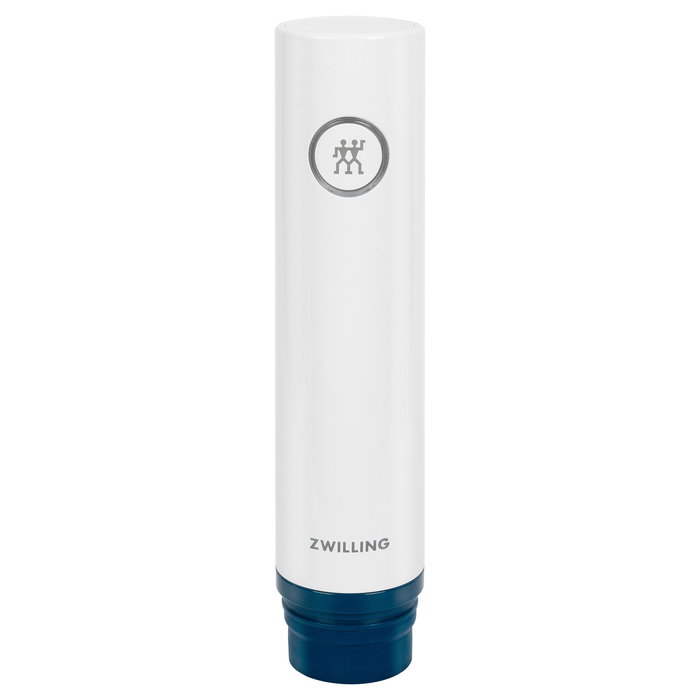 Zwilling 36815-015-0 Fresh&Save Family Set - Envasadora al Vacío con 2 Recipientes de 2300 ml Plástico y 7 Bolsas, Sellado al Vacío, Botones, Azul y Blanco