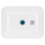 Zwilling 36815-015-0 Fresh&Save Family Set - Envasadora al Vacío con 2 Recipientes de 2300 ml Plástico y 7 Bolsas, Sellado al Vacío, Botones, Azul y Blanco