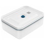 Zwilling 36815-015-0 Fresh&Save Family Set - Envasadora al Vacío con 2 Recipientes de 2300 ml Plástico y 7 Bolsas, Sellado al Vacío, Botones, Azul y Blanco