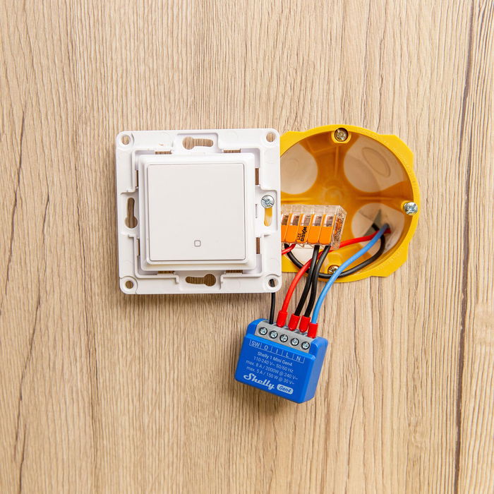 Shelly Módulo switch Mini 1 Gen4 Wi-Fi BT