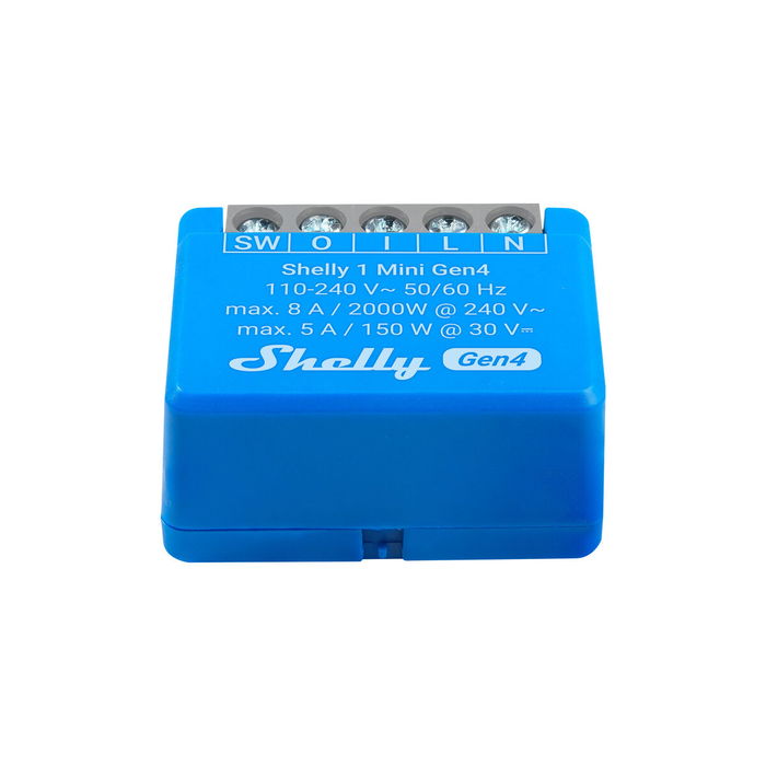 Shelly Módulo switch Mini 1 Gen4 Wi-Fi BT
