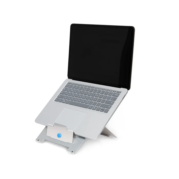 R go tools Soporte para portátil R-Go Riser Flexible 10-22 pulgadas Plata