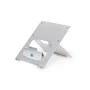 R go tools Soporte para portátil R-Go Riser Flexible 10-22 pulgadas Plata