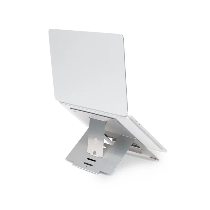 R go tools Soporte para portátil R-Go Riser Flexible 10-22 pulgadas Plata