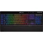 Teclado mecánico CORSAIR Gamer K57 RGB - Inalámbrico - Retroiluminación LED RGB - Negro (CH-92C015-FR)