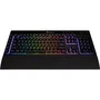 Teclado mecánico CORSAIR Gamer K57 RGB - Inalámbrico - Retroiluminación LED RGB - Negro (CH-92C015-FR)