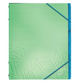 Carpeta Clasificadora Leitz Urban Chic A4 Pp 6 Separad.Con Goma Verde (Set de 4)