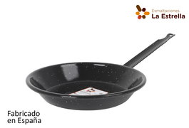 La Estrella Sarten Llana Bordonada Jaspeada 18 cm (10 Unidades)