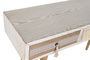 DKD Home Decor Consola Boho Blanco Natural 120 x 35 x 80 cm