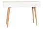DKD Home Decor Consola Boho Blanco Natural 120 x 35 x 80 cm