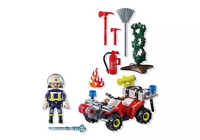 PLAYMOBIL Quad de Bomberos Action Heroes 71825 PLAYMOBIL Quad de Bomberos Action Heroes 71825