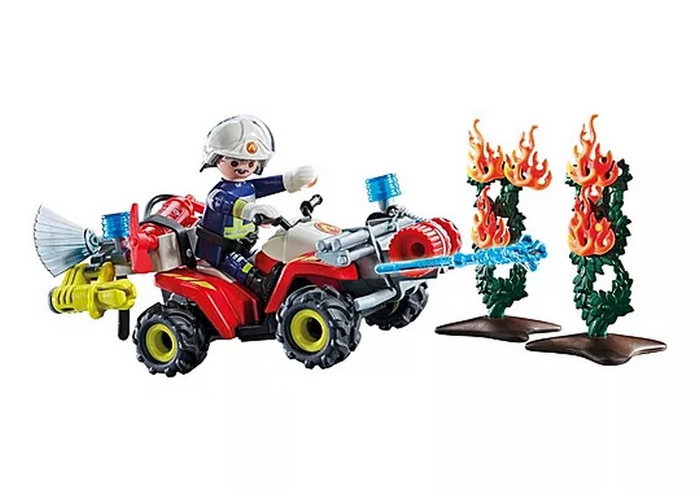 PLAYMOBIL Quad de Bomberos Action Heroes 71825 PLAYMOBIL Quad de Bomberos Action Heroes 71825