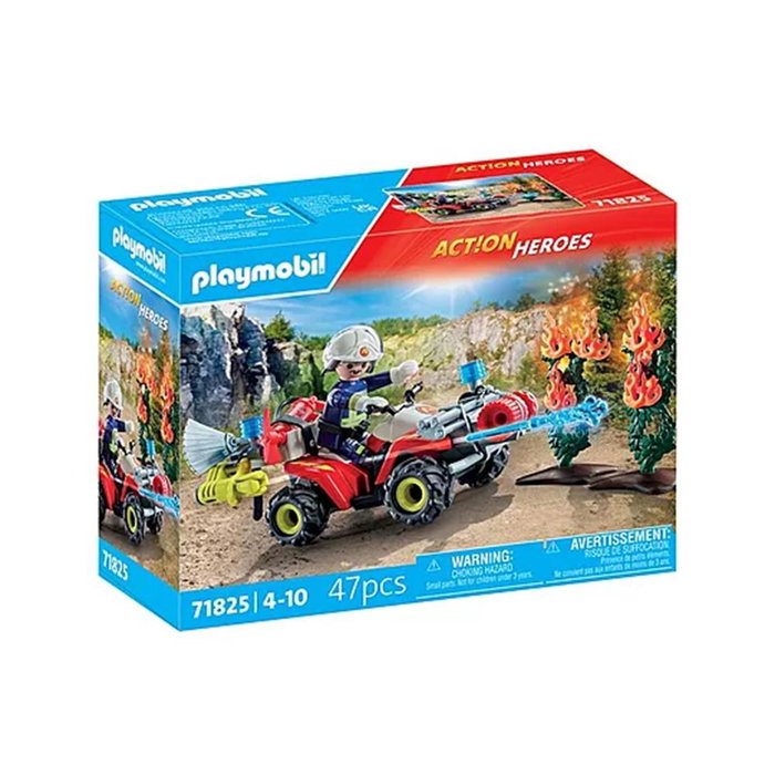 PLAYMOBIL Quad de Bomberos Action Heroes 71825 PLAYMOBIL Quad de Bomberos Action Heroes 71825