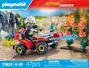 PLAYMOBIL Quad de Bomberos 71825