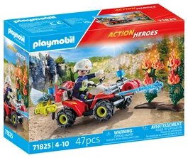 PLAYMOBIL Quad de Bomberos Action Heroes 71825