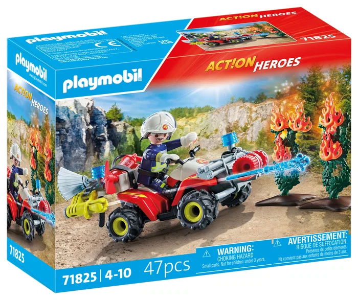 PLAYMOBIL Quad de Bomberos 71825 PLAYMOBIL Quad de Bomberos 71825