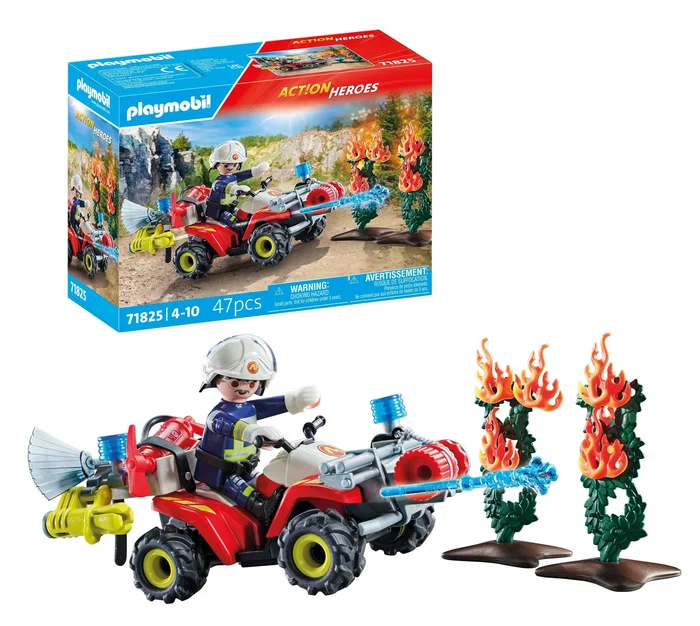 PLAYMOBIL Quad de Bomberos 71825 PLAYMOBIL Quad de Bomberos 71825
