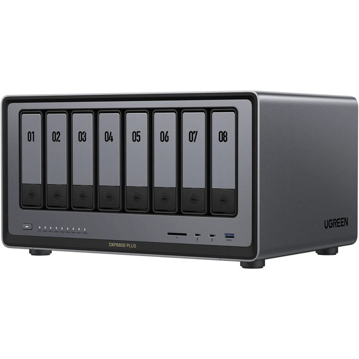 UGREEN NAS DXP8800 PLUS 8-Bay con Intel Core i5 y 8 GB DDR5 UGREEN NAS DXP8800 PLUS 8-Bay con Intel Core i5 y 8 GB DDR5
