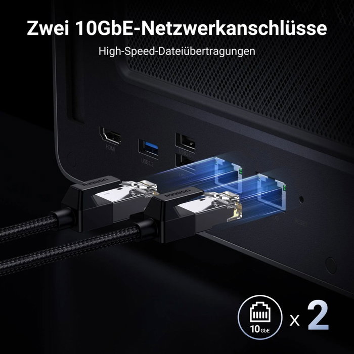 UGREEN NAS DXP8800 PLUS 8-Bay con Intel Core i5 y 8 GB DDR5 UGREEN NAS DXP8800 PLUS 8-Bay con Intel Core i5 y 8 GB DDR5