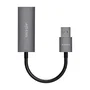 Aisens Conversor USB 3.0 a Ethernet Gigabit 10/100/1000 Mbps Gris 15cm