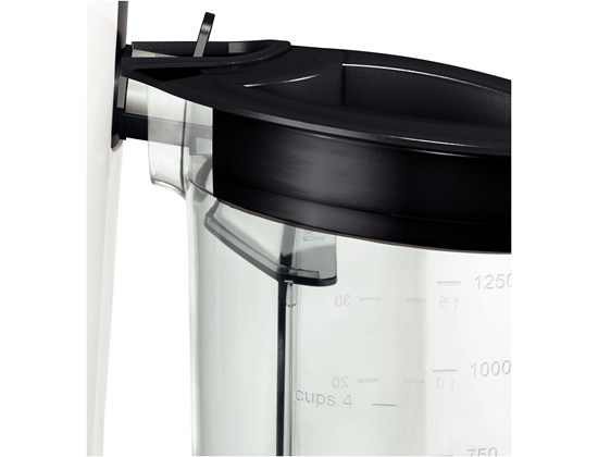 Licuadora BOSCH MES25A0 700 W Blanco Negro 1,25 L