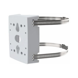 Axis T91B47 (01165-001) Montagehalter Masthalter 50-150mm para Cámaras Dome y Box Fijas, Soportes Universal, Gris Metálico, Plástico y Acero Inoxidable