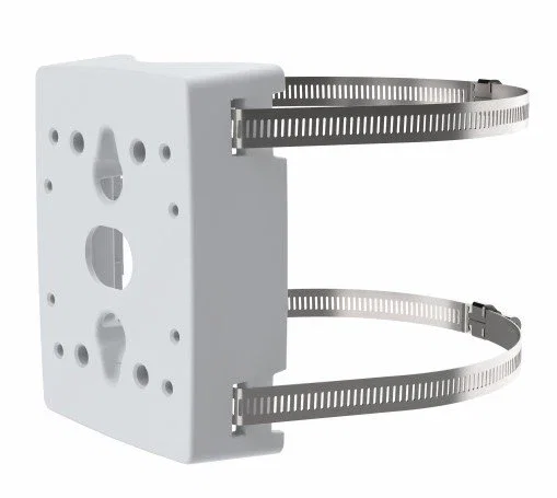 Axis AXIS T91B47 Monte en Poste para Cámaras, IK10 NEMA 4X, Acero Inoxidable SS316L, Compatible con Domo y Bullet