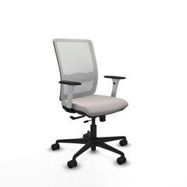 PIQUERAS Y CRESPO Silla de oficina Haches Blanco