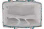 Aberto Design ALS-04348 Cesta de Fieltro Azul 30x21x20 cm Polipropileno