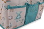 Aberto Design ALS-04348 Cesta de Fieltro Azul 30x21x20 cm Polipropileno