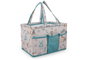 Aberto Design ALS-04348 Cesta de Fieltro Azul 30x21x20 cm Polipropileno