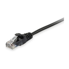 Equip Cable de Red Cat6a U/UTP con Conectores 2xRJ45, 2 Metros, Negro, LSZH