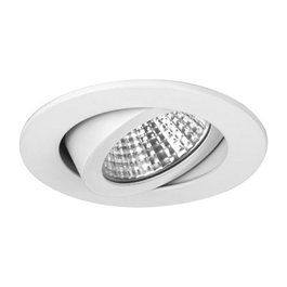 Brumberg EB-Strahler DAMITA round white 830 6W 350mA IP65 swivel 730lm