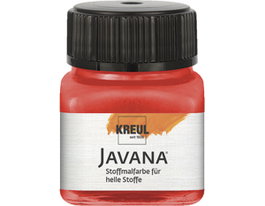 Kreul Pintura Textil Javana Translúcida Rojo 20ml