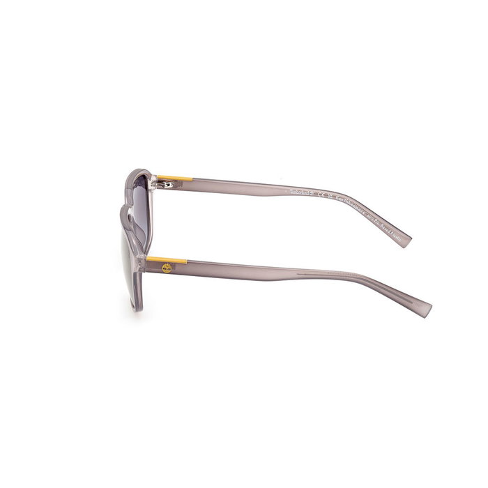Timberland Gafas de Sol TB9311 20H para Hombre - Montura Cuadrada Gris, Cristal Polarizado Marrón, Ancho 145 mm, Diámetro 56 mm, Puente 16 mm