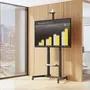 Aisens FT100TE-403 Soporte de Suelo Inclinable con Ruedas y Manivela para TV de 60-100" hasta 120kg