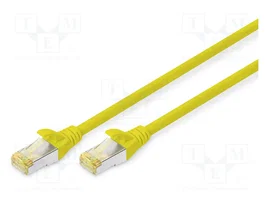 Digitus Cable de conexión CAT 6A S/FTP, 10m, Amarillo