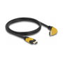 DeLOCK Cable HDMI de Alta Velocidad 8K 60 Hz 1 m, Conector Angular 90° Arriba